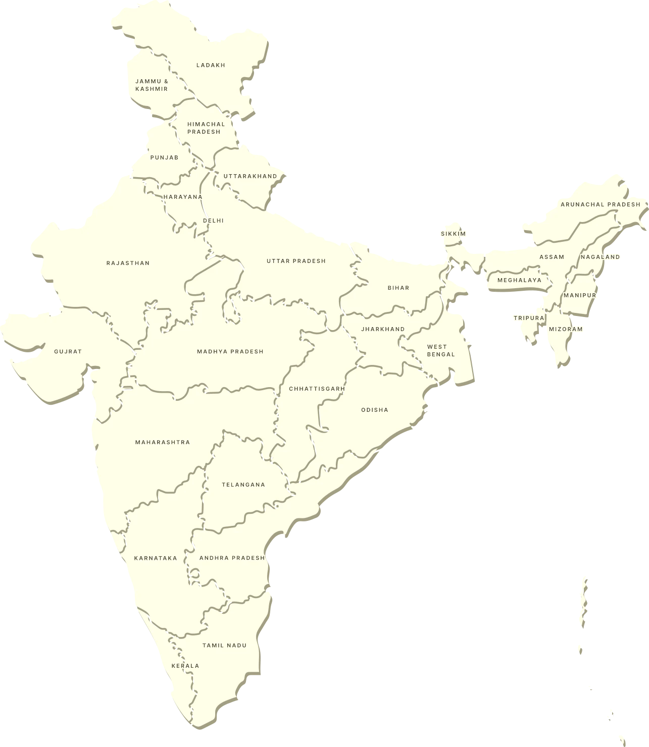 India engagement map